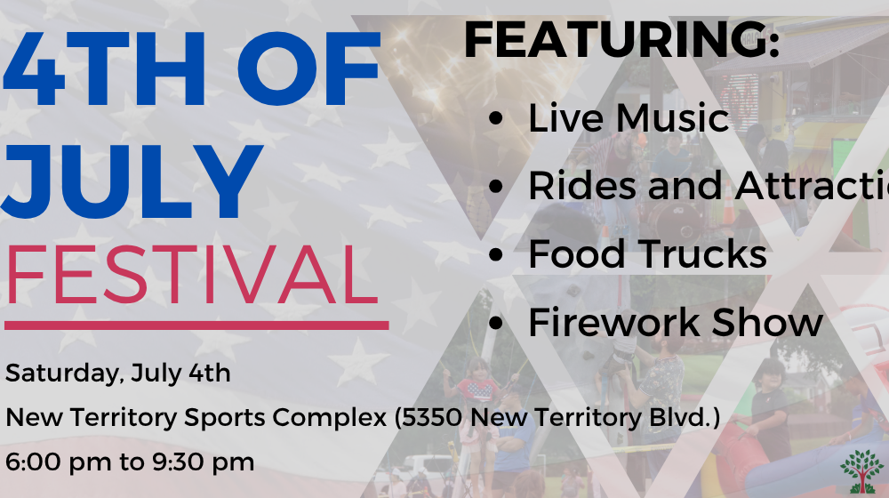 4th of July festival poster